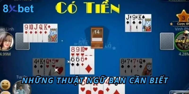 Tá Lả Online tại 8Xbet - Đánh bài mọi lúc mọi nơi cực đã 4 Những thuật ngữ bạn cần biết