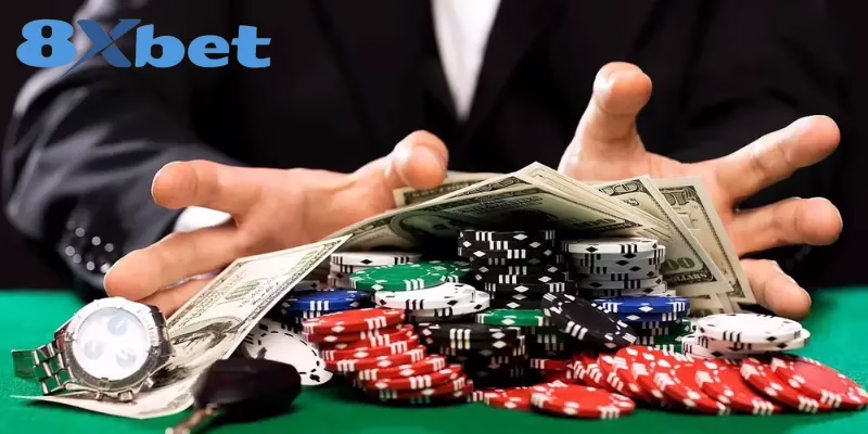 Top 5 Sai Lầm Phổ Biến Người Chơi 8XBET Thường Mắc Phải 6 Người chơi nhanh cháy túi khi cược không có điểm dừng